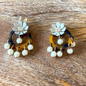 COPY - J. Crew flower earrings